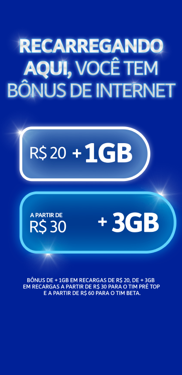 Promoção TIM Pré XIP 5G
